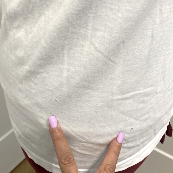 Y2K Manhattanville College Tshirt by Champion | Size Medium unisex - Picture 6 of 7